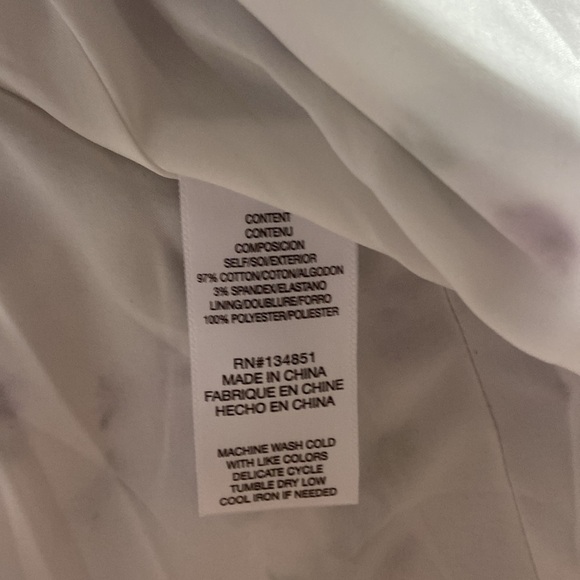 Wayf Women's Plaza Cutout Tier Maxi Dress Cutout Floral Lavender Ditsy Sz XS - Picture 6 of 6